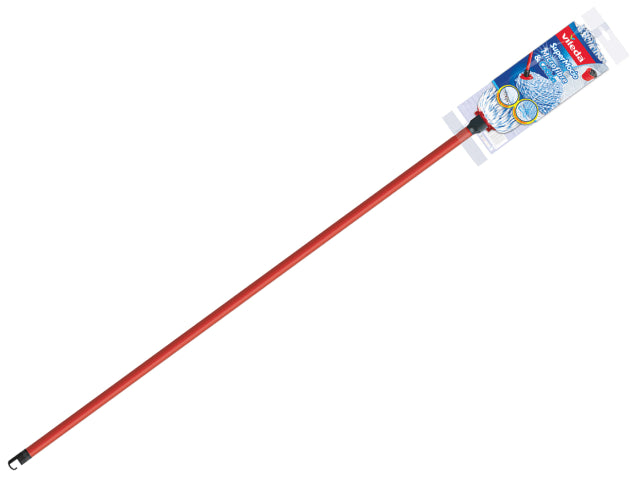 Vileda SuperMocio Microfibre & Cotton Mop Head & Telescopic Handle